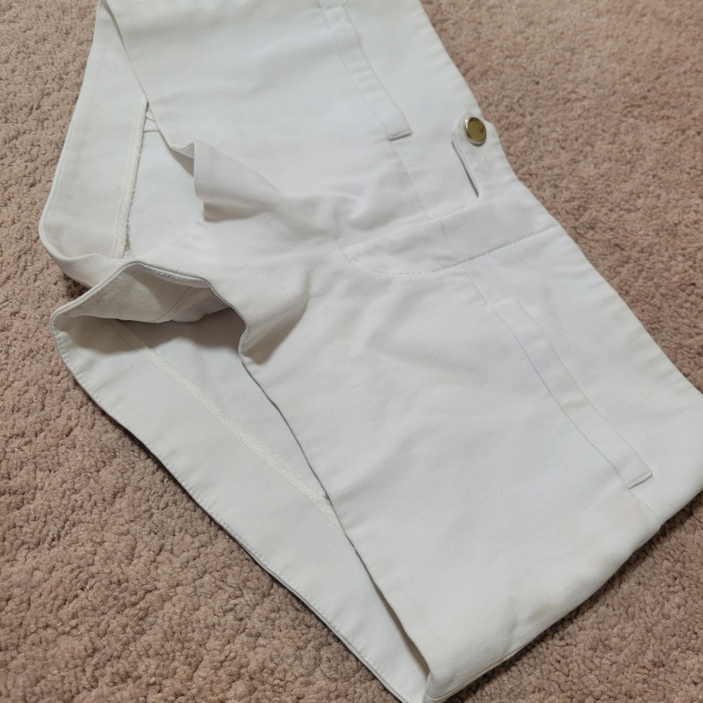 Gucci White Short Shorts